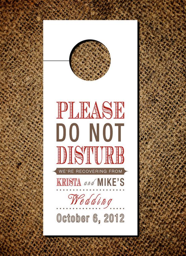 please do not disturb__casamento_ideias de casamento