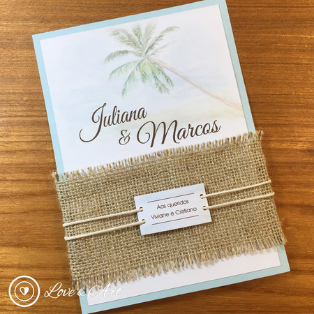Inspiração de convites para casamentos na praia_Love & Art_foto5