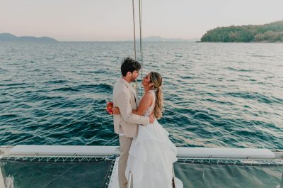 Mini Wedding à bordo Marcella + Fernando