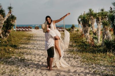 Casamento na praia Bruna e Gabriel